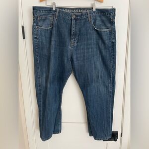 American Eagle Outfitters Relaxed Fit Blue Jeans